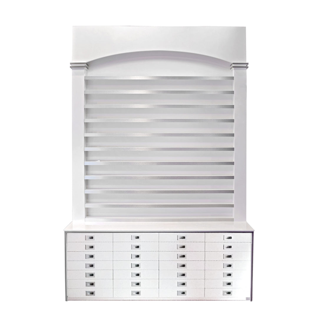 Lux Polish & Powder Rack Cabinet 65"