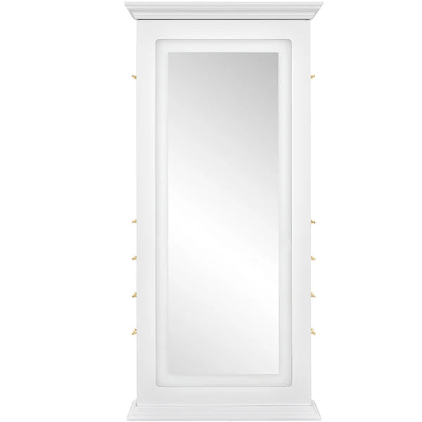 Adonis Single LED Lighted Salon Styling Station