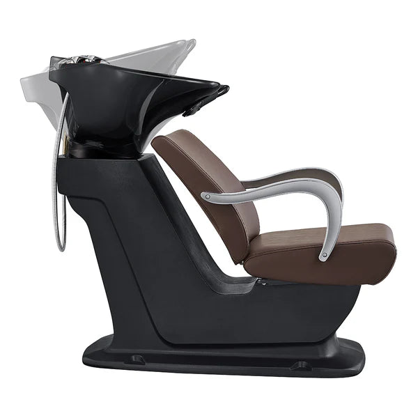 Beckman Salon Shampoo Unit with Adjustable Seat