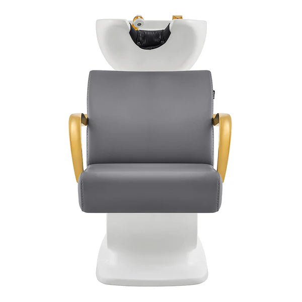 Beckman Gold Shampoo Chair with Adjustable Seat