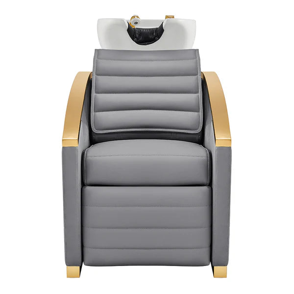 Bella V Gold Reclining Salon Shampoo Massage Chairs