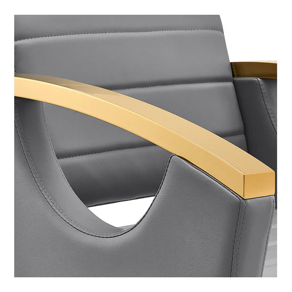 Bello Modern Gold Salon Chair