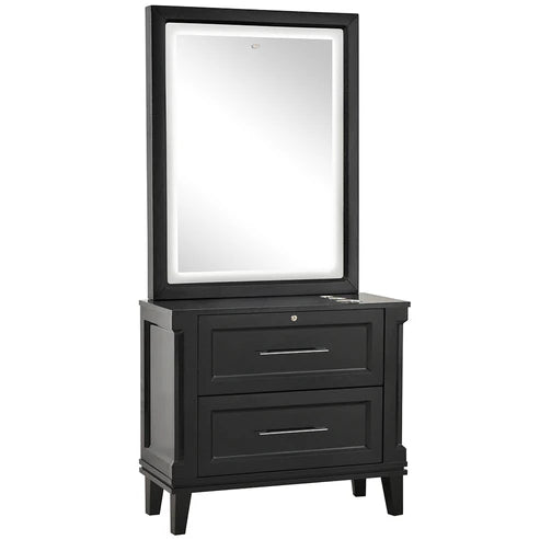 Fairview LED Lighted Salon Styling Station