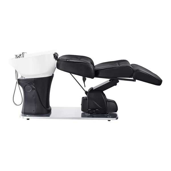 Maximus Spa Salon Reclining Shampoo Bed with Rotating Seat