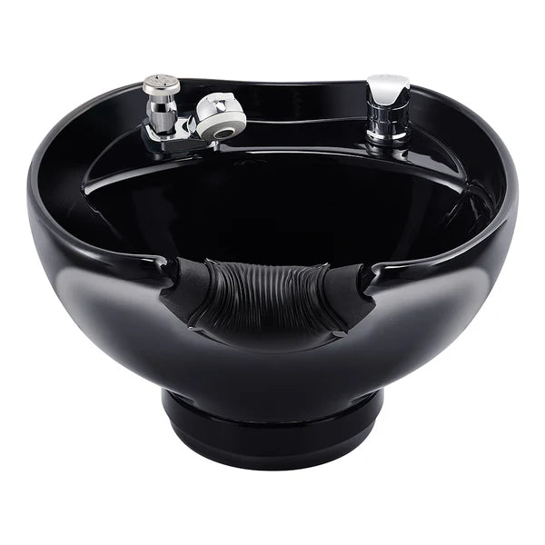 Ceramic Salon Shampoo Bowl Sink - Vacuum Breaker