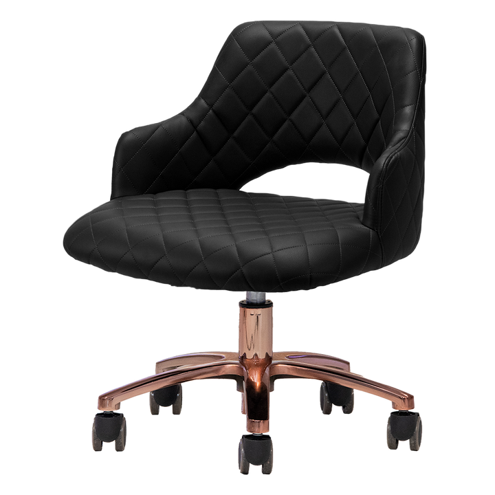 Gem Gold Edition Pedicure Technician Stool