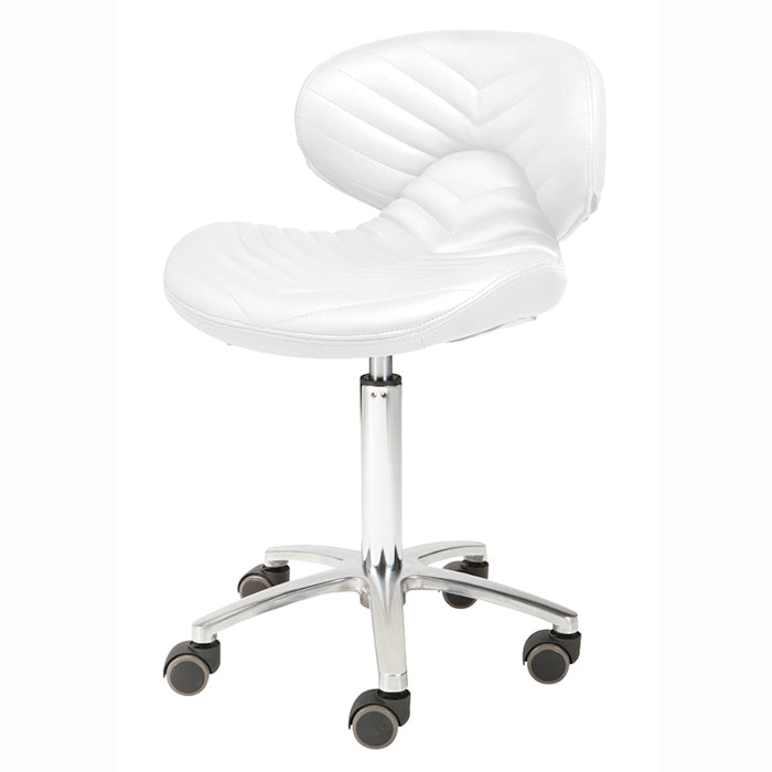 1010H Chevron Manicure Technician Stool